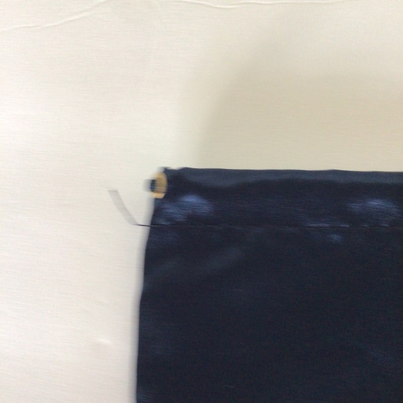 SERGIO ROSSI BLUE SATIN DUSTBAG - Picture 6 of 7